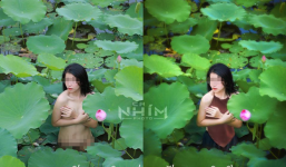 Nữ diễn viên trẻ khỏa thân bên hồ sen: 'Dư luận sẽ tẩy chay hành động lố lăng này'