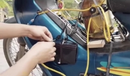 Thử nghiệm xe máy chạy bằng nước gây xôn xao mạng xã hội