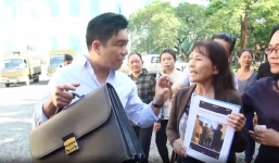 Bác sĩ Chiêm Quốc Thái tranh cãi nảy lửa với mẹ vợ cũ tại sân tòa