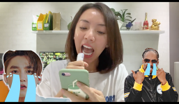 Thu Trang chơi lớn khi sub cả lời rapper trong MV 'Hãy trao cho anh' của Sơn Tùng