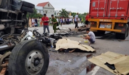 Danh tính nạn nhân trong vụ lật xe tải khiến 5 người tử vong ở Hải Dương