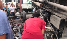 Vụ lật xe tải khiến 5 người tử vong: Camera hành trình ghi lại thời khắc kinh hoàng