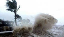 Áp thấp nhiệt đới có khả năng mạnh thành bão hướng vào đất liền