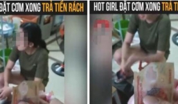 Gái xinh đặt cơm sang chảnh nhưng quyết trả tờ tiền mất góc cho shipper gây bức xúc