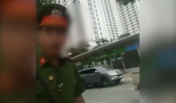 Đi vào làn BRT bị CSTT nhắc nhở rồi bỏ qua, tài xế năn nỉ đòi nộp phạt