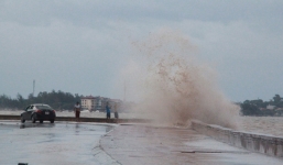 Bão số 3 cách bờ 150km, có khả năng di chuyển dọc bờ biển Quảng Ninh - Nam Định