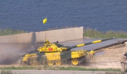 Tank Biathlon 2019: Đội tuyển tăng Việt Nam về nhì trong ngày đầu ra trận