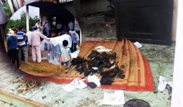 Lời khai của nghịch tử đổ xăng thiêu chết mẹ già trong cơn ngáo đá