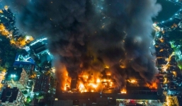 Vụ cháy lớn ở Công ty Rạng Đông: Lần đầu huy động kỷ lục về nhân lực, vật lực