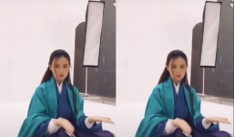 Sau khi 'lên đỉnh' tại Nhanh như chớp, Midu lại được khen dễ thương hết phần thiên hạ 