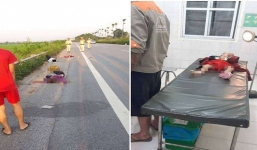 Vụ tai nạn ở Sóc Sơn khiến 3 mẹ con tử vong: Bố uống rượu tự lao vào hộ lan