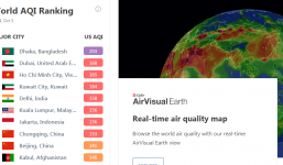 Cơn mưa 'vàng' giúp Hà Nội thoát khỏi top 10 thành phố ô nhiễm nhất thế giới