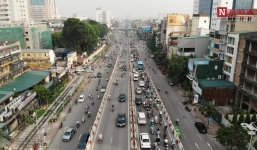 Chùm ảnh: 4 tuyến đường dự kiến có làn riêng cho xe buýt tại Hà Nội