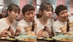 Bị Trấn Thành 'xỉa xói' trên bàn ăn, Hari Won tức giận tuyên bố cho ngủ ghế sofa