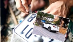 Biển đẹp gắn xe sang bất thường ở Huế: Tạm đình 2 cán bộ công an