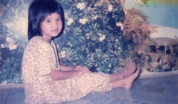 Ngắm ảnh thời thơ ấu Ngọc Trinh