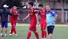 Buổi tập không suôn sẻ của thầy trò HLV Park Hang-seo trên đất Indonesia