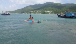 Chìm tàu trên vùng biển Cù Lao Chàm, 12 ngư dân gặp nạn