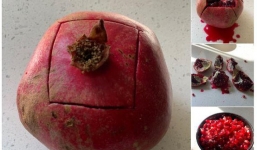 Mẹo cắt lựu cực đơn giản và sạch sẽ khiến dân mạng đua nhau chia sẻ