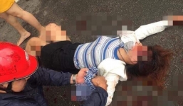 Lời khai của gã chồng cầm dao đuổi chém vợ trọng thương trên phố Hà Nội