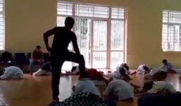  Thầy giáo 'ma men' tung cước đánh học sinh trong giờ dạy võ ở Vĩnh Phúc