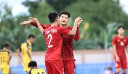 Hà Đức Chinh lập hat trick, U22 Việt Nam trút cơn mưa bàn thắng lên đối thủ yếu nhất bảng 