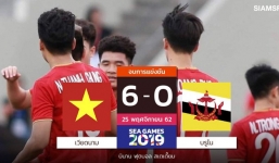 Truyền thông Thái Lan ấn tượng với lối tấn công đa dạng của U22 Việt Nam