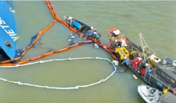 3 thợ lặn mất tích, 2 người bị thương khi trục vớt tàu chìm ở Cần Giờ