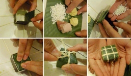 Vì một cái Tết lo thiếu thịt lợn, dân mạng chia sẻ xu hướng bánh chưng 'siêu tí hon'