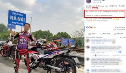 Xử nghiêm phượt thủ khoe 'chiến tích' đi xe máy từ TP.HCM ra Hà Nội chỉ mất 20h