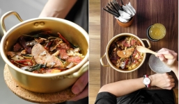 Cơm chiên dát vàng sang chảnh giá gần 1 triệu đồng hút khách ở Sài thành