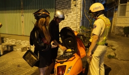 Tai nạn giao thông ngày 3/1: Đôi nam nữ tháo chạy, gây tai nạn khi bị CSGT đo nồng cồn