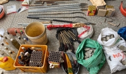 Vụ chống đối ở Đồng Tâm: Bắt giữ 30 đối tượng, thu giữ 8 quả lựu đạn