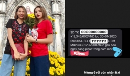 Kỳ Duyên được người tình tin đồn lì xì hàng chục triệu đồng