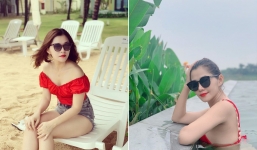 Vẻ gợi cảm của bà mẹ 2 con U40 khiến Chi Pu thừa nhận 'không có cửa'