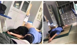 Bác sĩ ở Nghệ An nói gì khi bị tố ôm sinh viên ngủ cùng trong ca trực?
