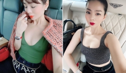 Lệ Quyên vướng nghi vấn lộ điểm nhạy cảm với chiếc áo mỏng hớ hênh