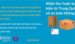 Nhận bưu phẩm từ Trung Quốc có an toàn trước dịch nCoV?