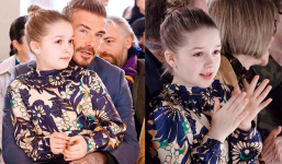 Mới 9 tuổi, ái nữ nhà David Beckham đã hứa hẹn sắp là 1 đại mỹ nhân 