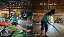 Về quê tránh Covid-19, hoa hậu giản dị nhất Việt Nam lộ căn nhà dài 41m