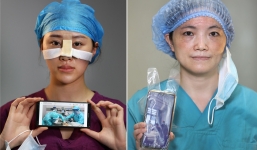 Y bác sĩ vùng dịch Covid-19 ở Trung Quốc lần đầu tháo khẩu trang