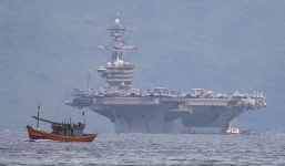 Báo Mỹ: 25 thủy thủ dương tính trên tàu sân bay USS từng ghé Việt Nam