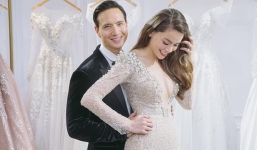 Hà Hồ 'quẩy' cực sung bên Kim Lý, nhưng biểu cảm của chàng lại rất ngáo ngơ