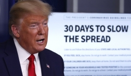 Dịch Covid-19: Thế giới hơn 850.000 người nhiễm, TT Trump cảnh báo '2 tuần rất đau đớn'