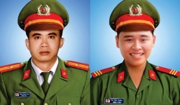 Thăng hàm cho 2 chiến sĩ công an hy sinh khi truy bắt nhóm đua xe