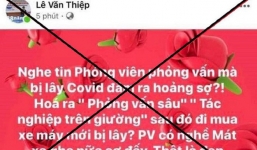 Xúc phạm phóng viên mắc Covid-19, một luật sư bị phạt 8 triệu đồng
