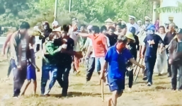 Hỗn chiến trong lúc đưa tang trên phần đất tranh chấp, 6 người nhập viện