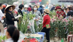 4 ca dương tính test nhanh ở chợ hoa Mê Linh đều không mắc COVID-19