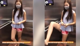 Hành động kém duyên của Chúng Huyền Thanh trong thang máy gây tranh cãi