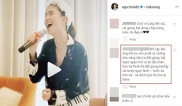 Ngọc Trinh rũ bỏ hình tượng, cố 'quằn quại' cover hit Hồ Quỳnh Hương